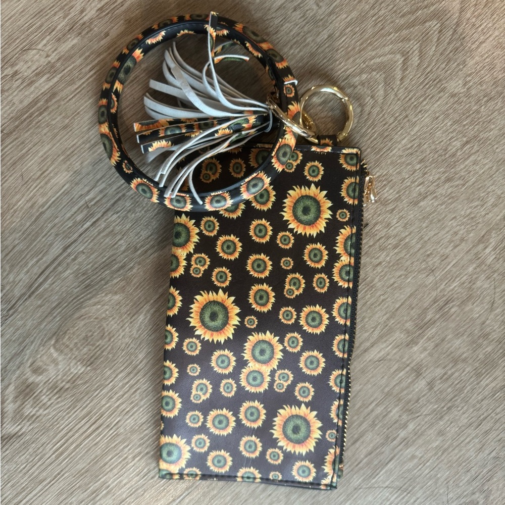 Floral Wallet/Wristlet